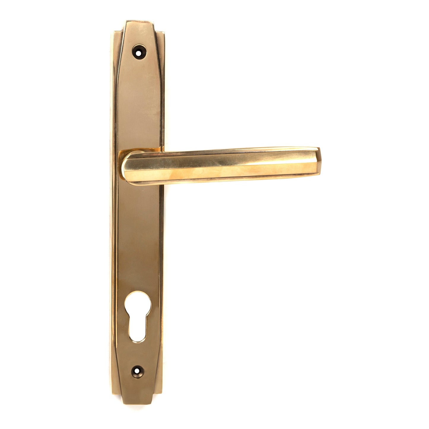 Art Deco Slimline Lever Espag. Lock Set