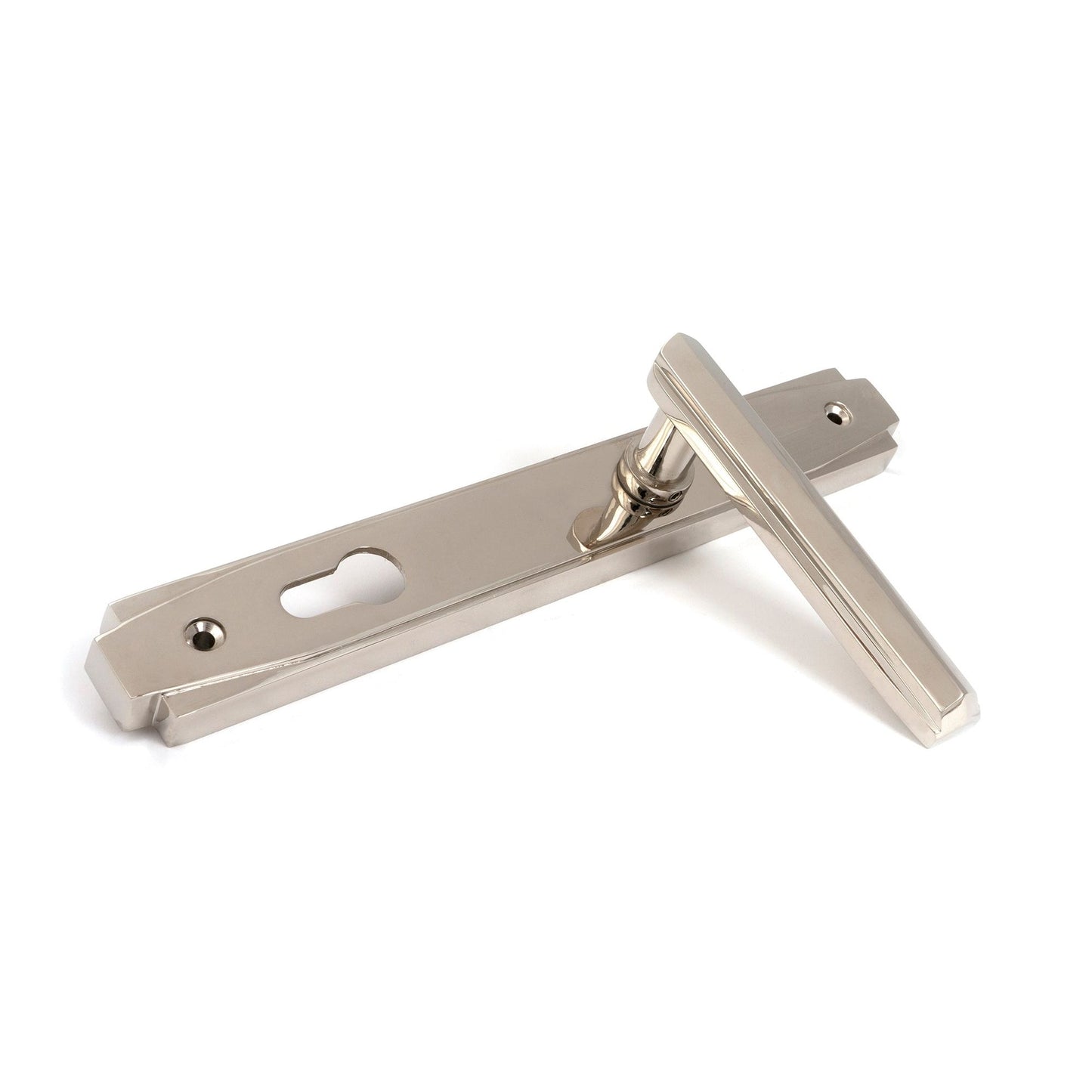 Art Deco Slimline Lever Espag. Lock Set