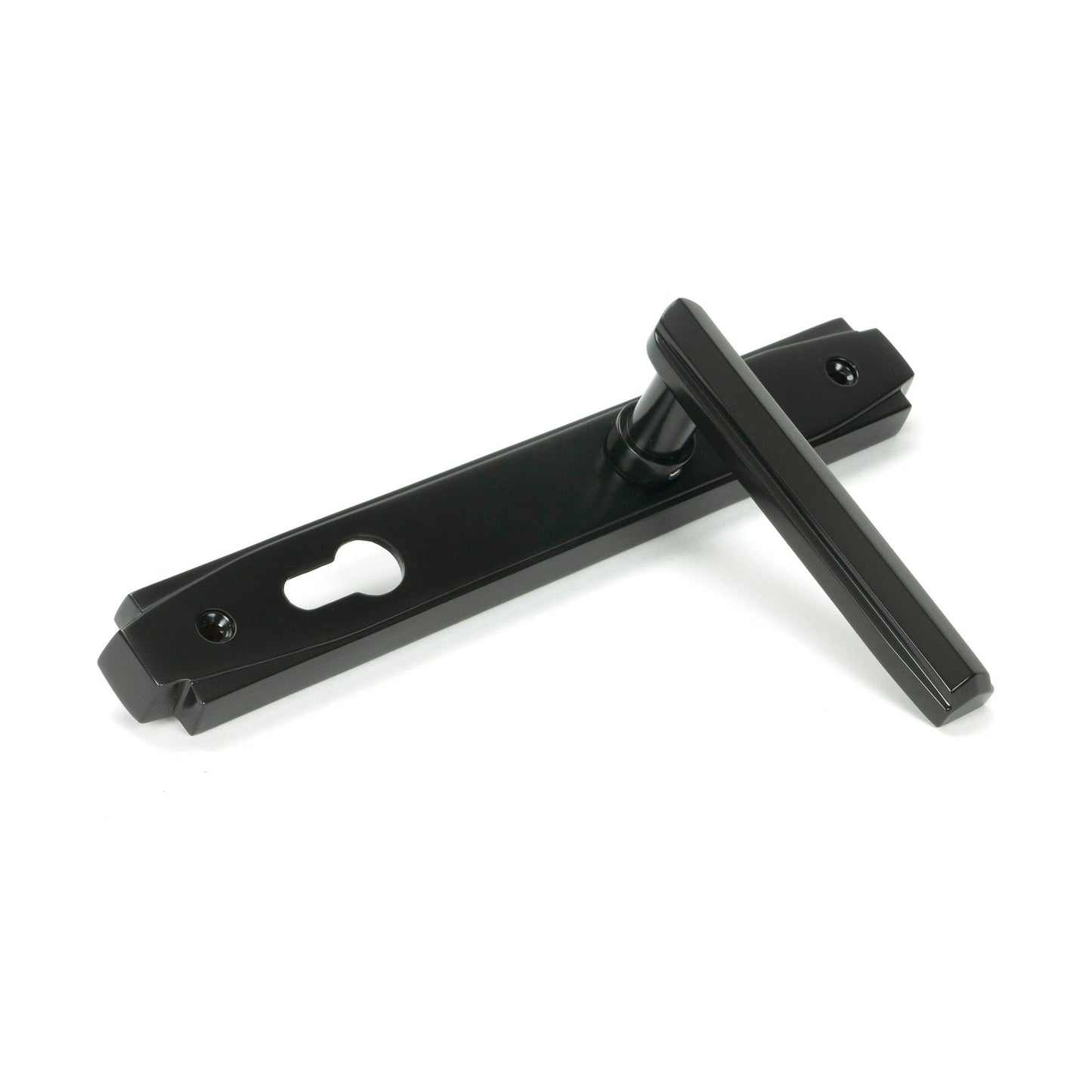 Art Deco Slimline Lever Espag. Lock Set