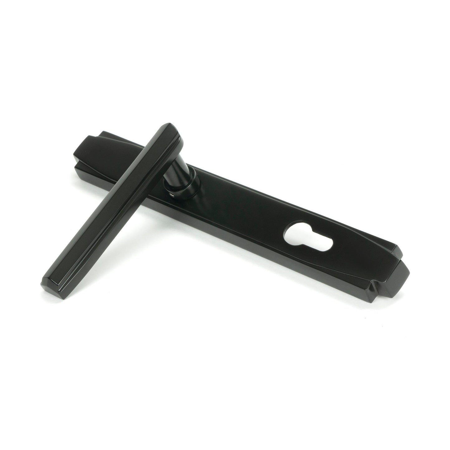 Art Deco Slimline Lever Espag. Lock Set