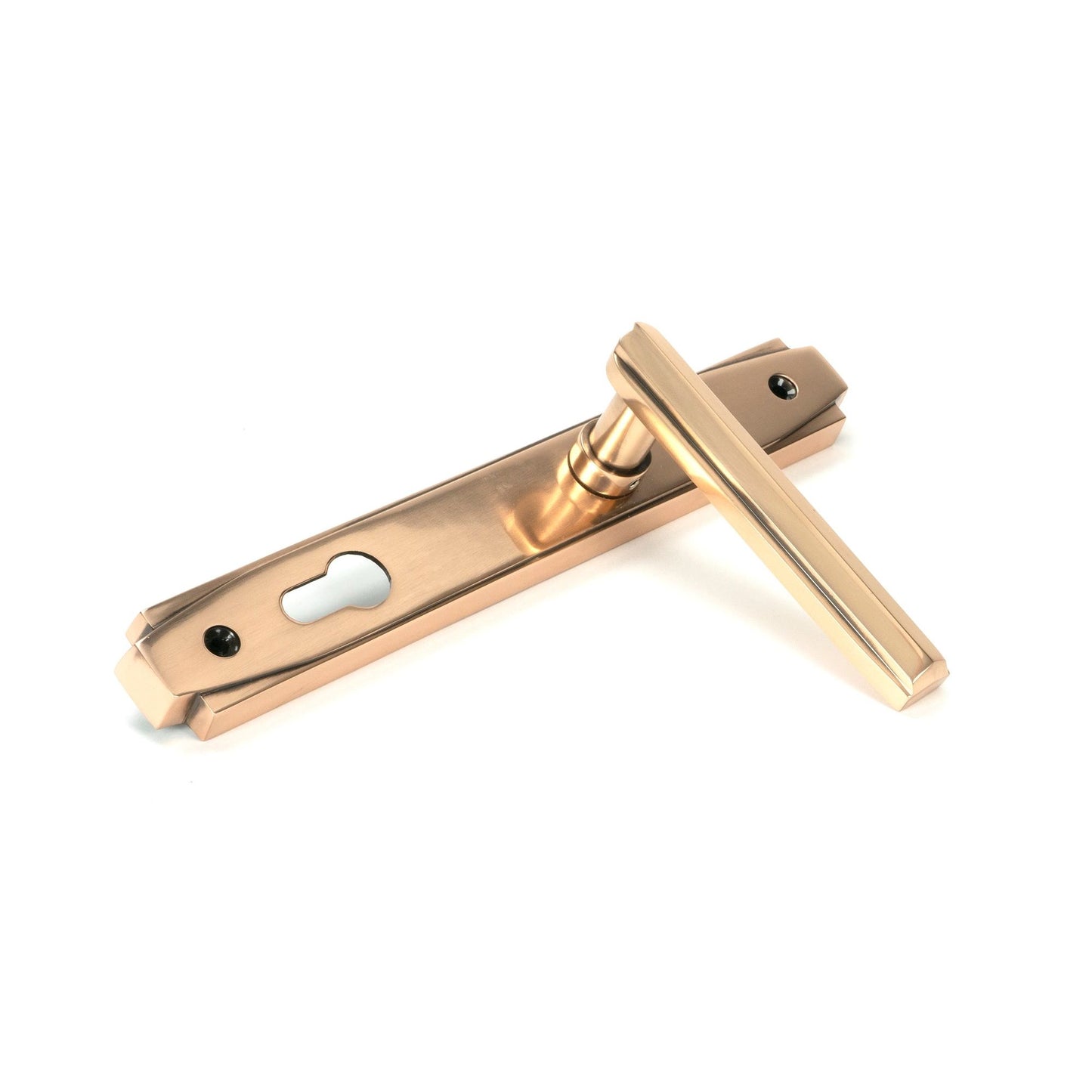 Art Deco Slimline Lever Espag. Lock Set