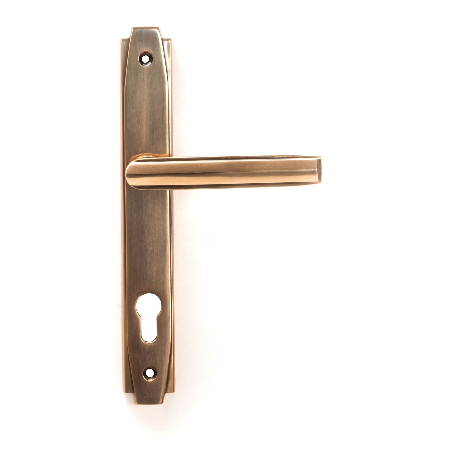 Art Deco Slimline Lever Espag. Lock Set
