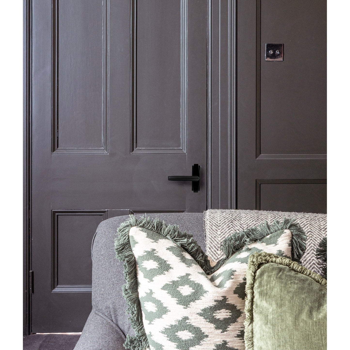 Art Deco Lever on Rose Set