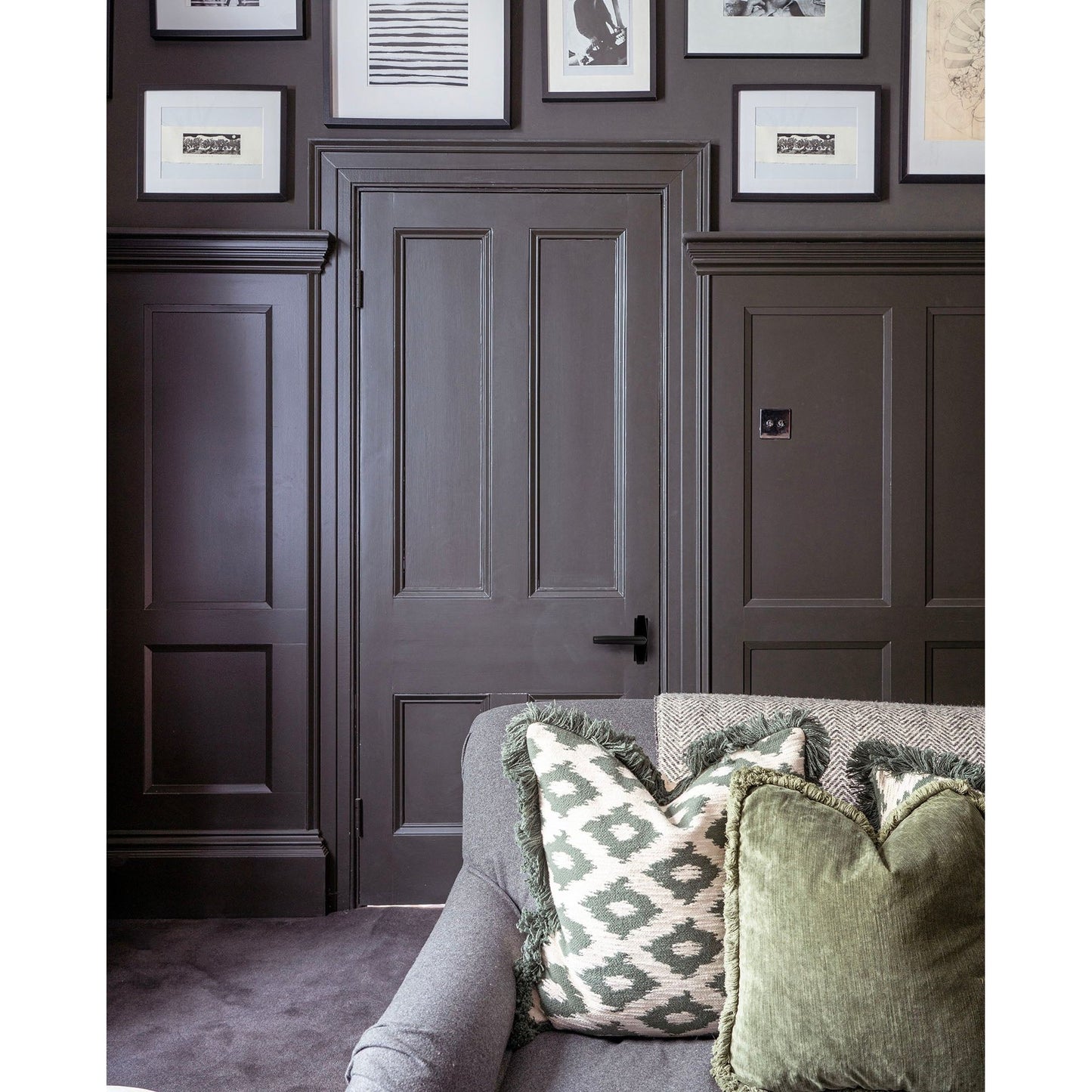 Art Deco Lever on Rose Set