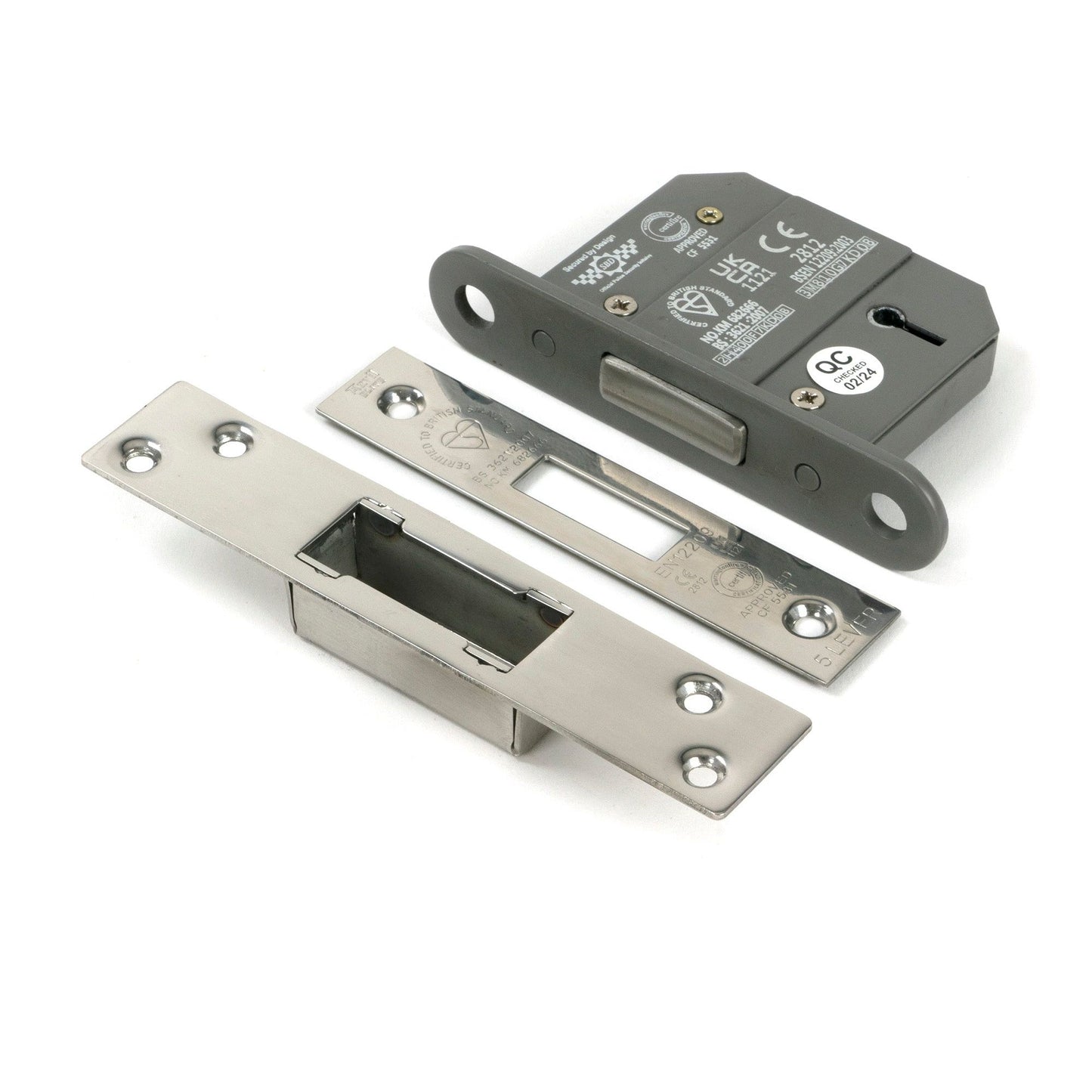 BS 5 Lever Deadlock KA