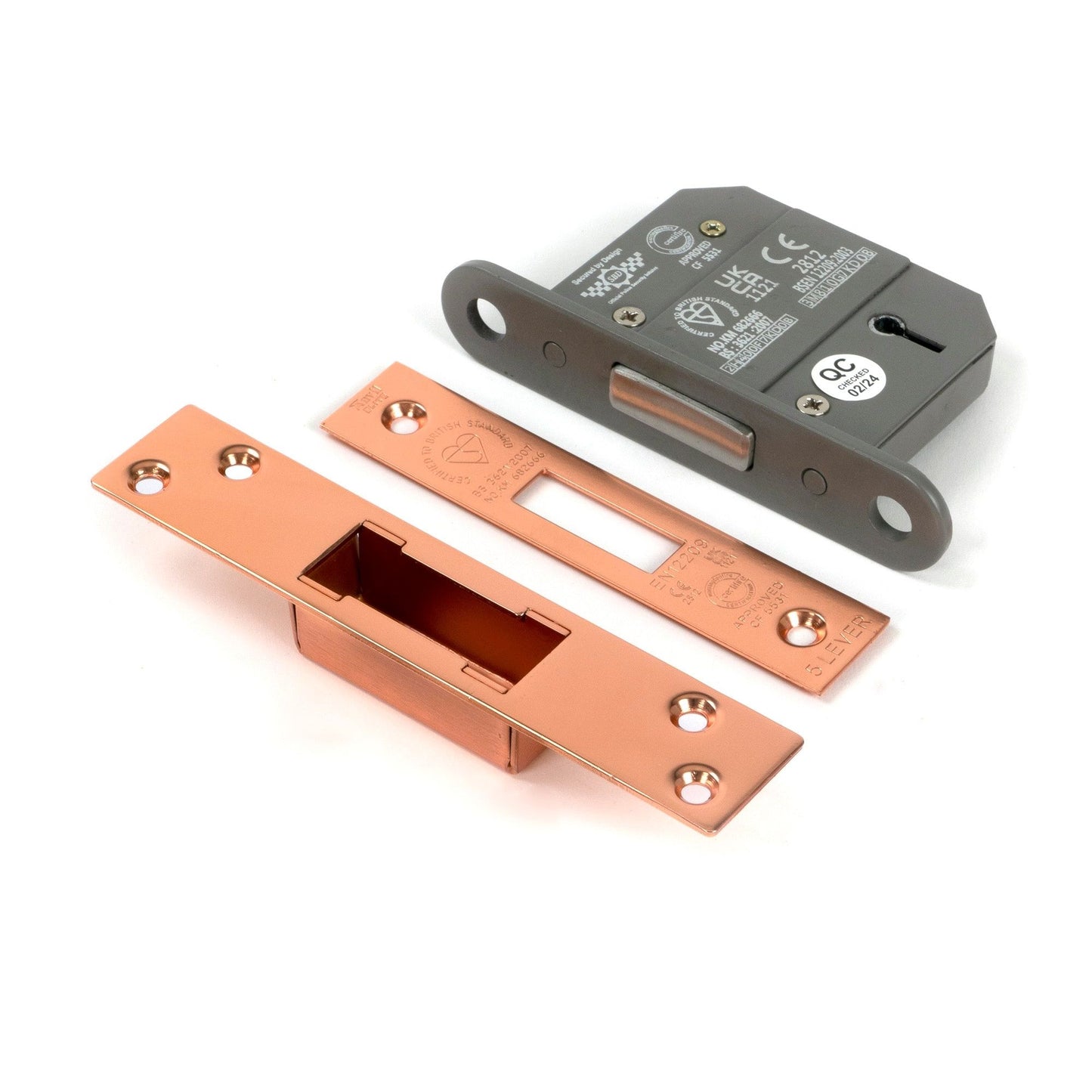 BS 5 Lever Deadlock KA