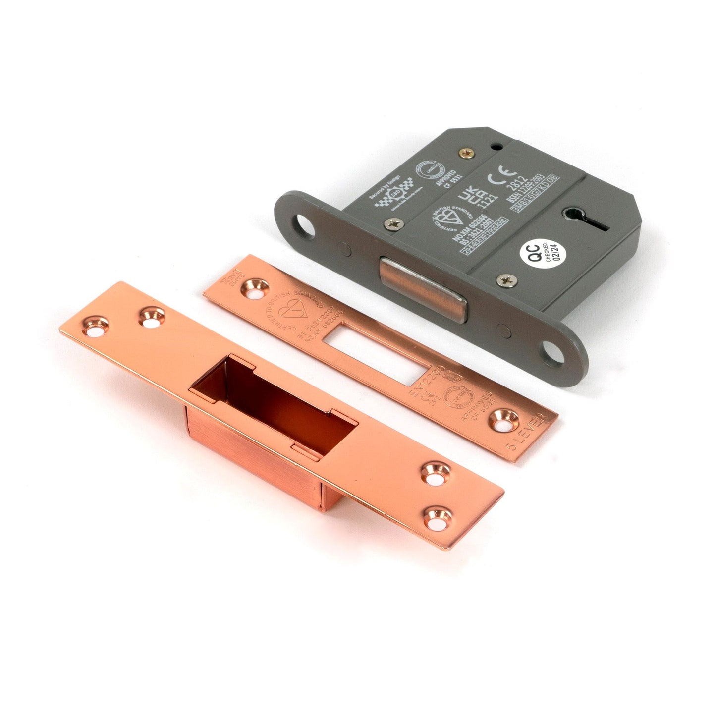 BS 5 Lever Deadlock KA