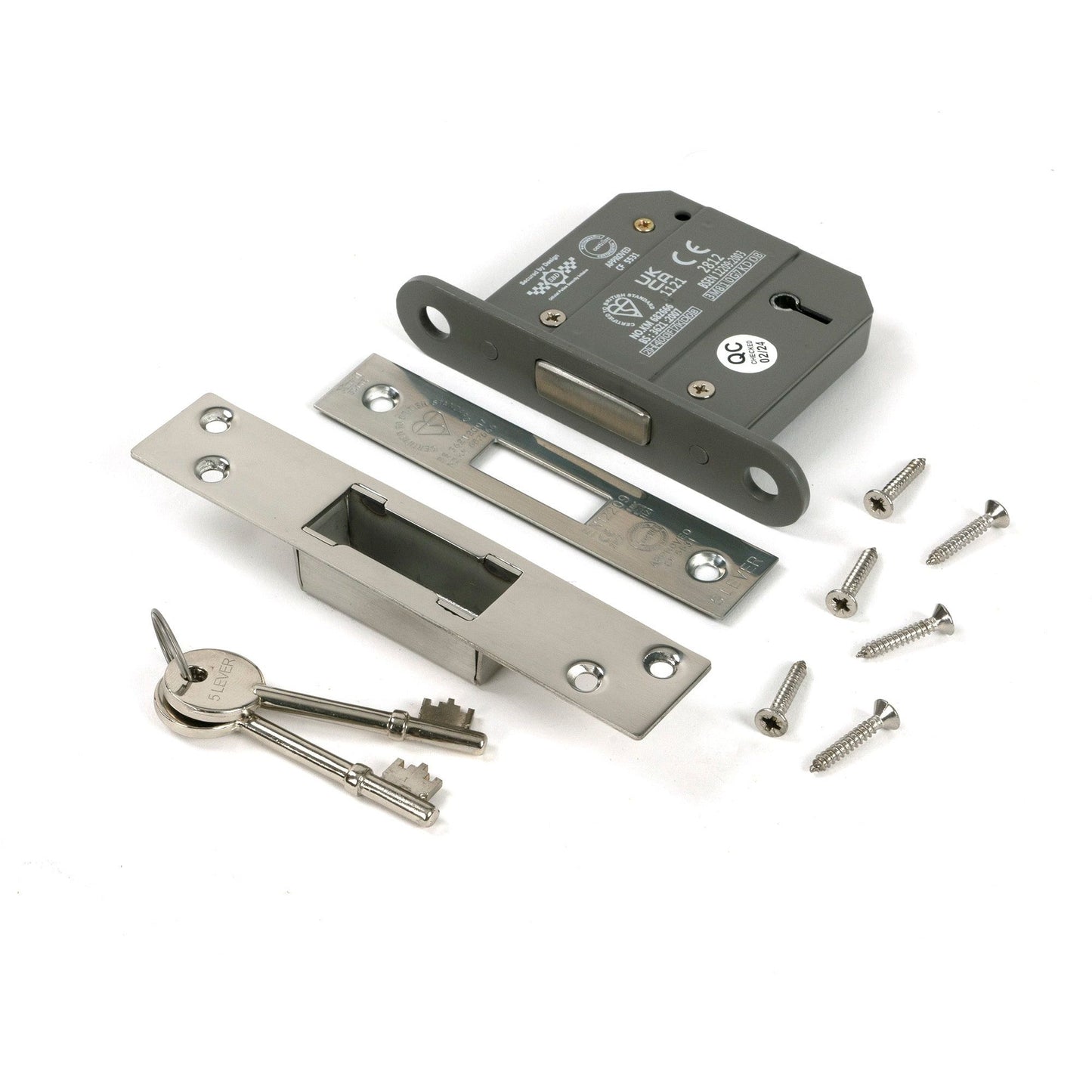 BS 5 Lever Deadlock KA