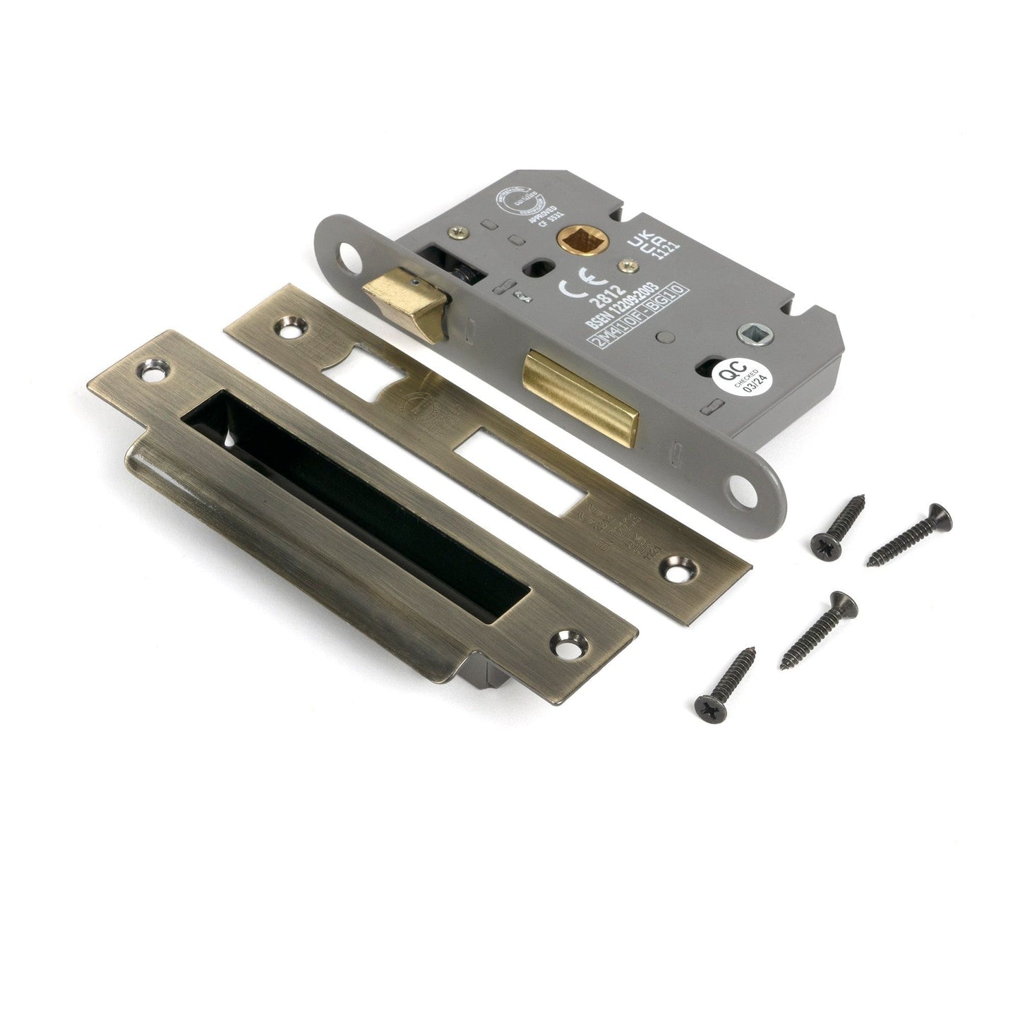 Heavy Duty Bathroom Mortice Lock