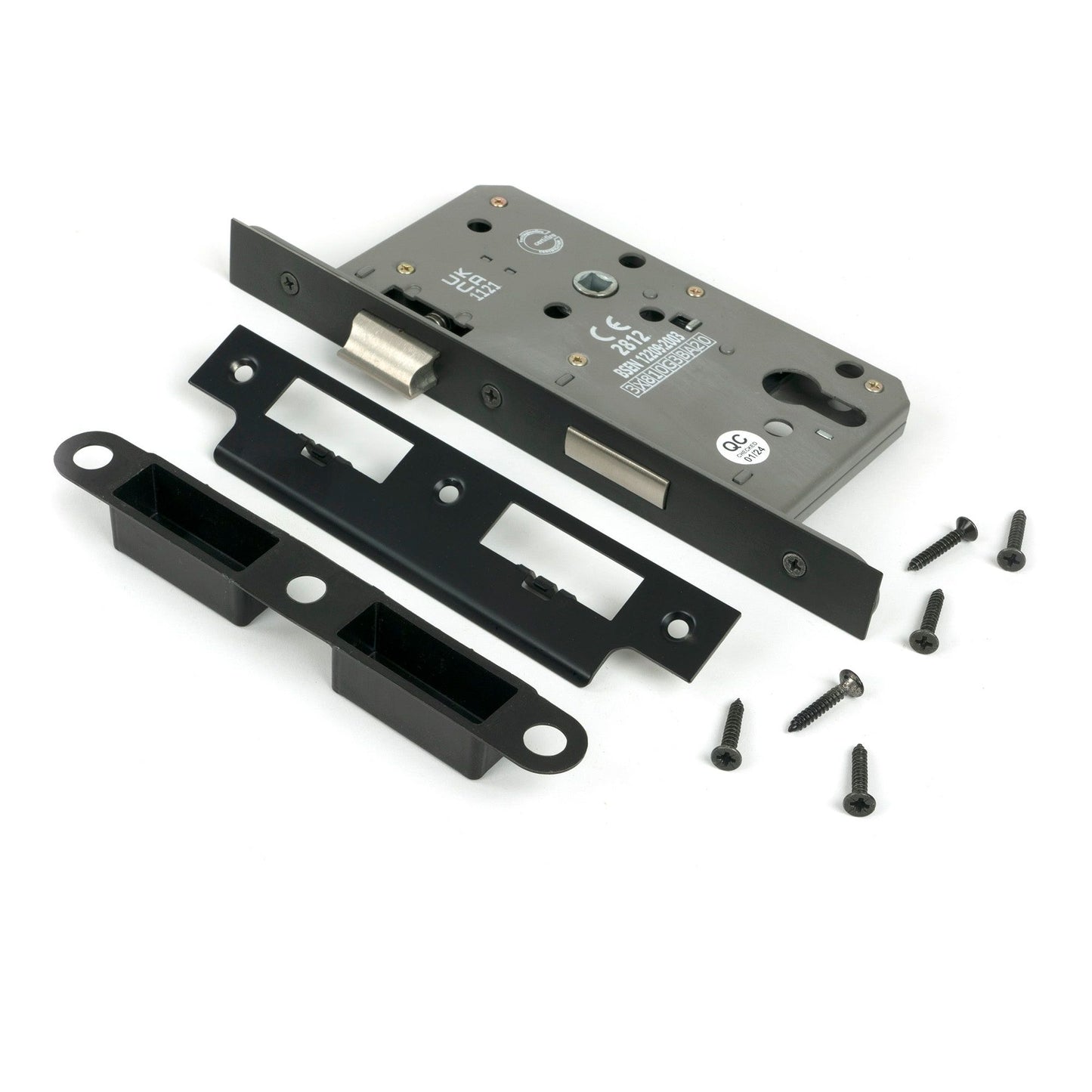 Euro Din Sash Lock - 72mm Centre