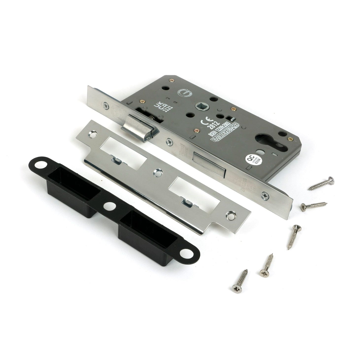 Euro Din Sash Lock - 72mm Centre