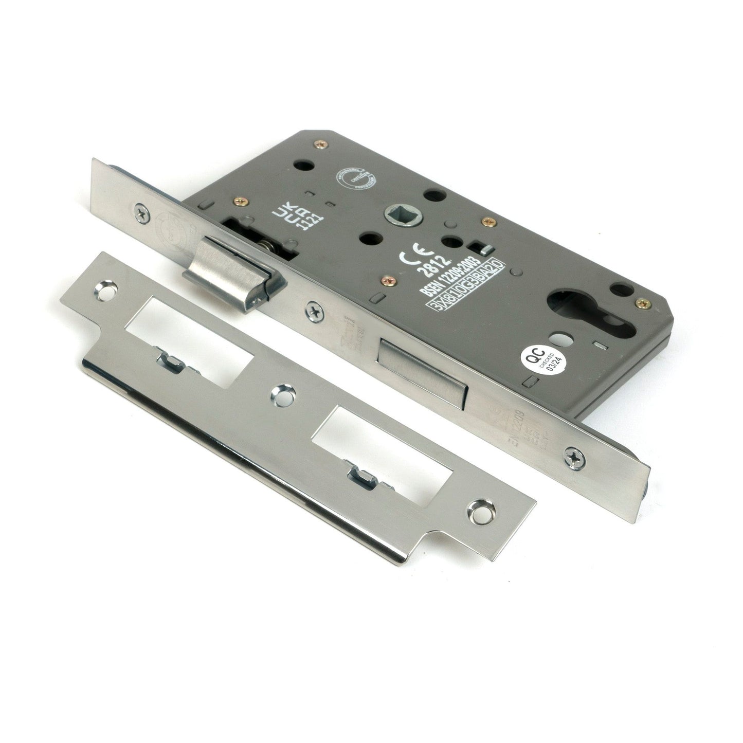 Euro Din Sash Lock - 72mm Centre