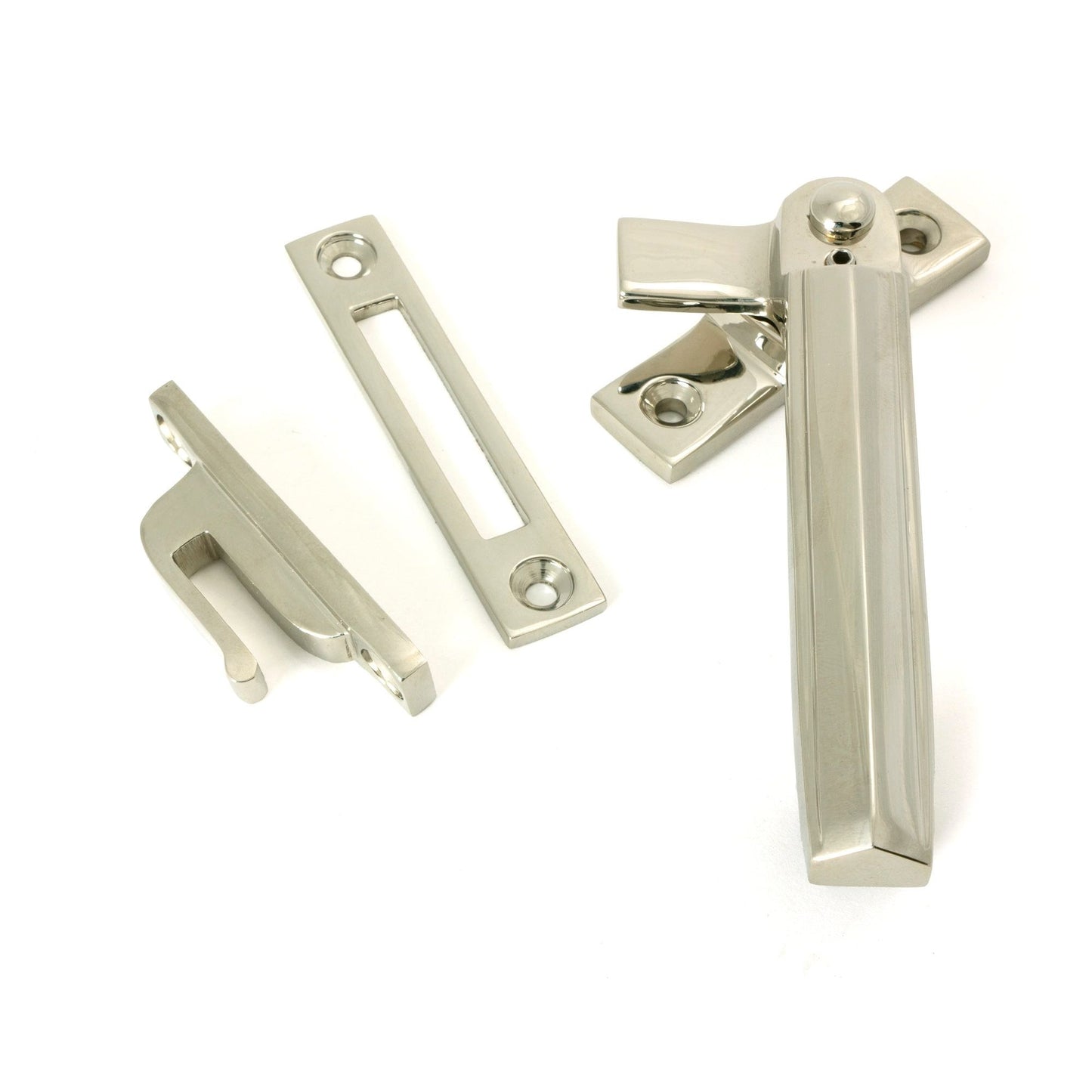 Locking Art Deco Fastener