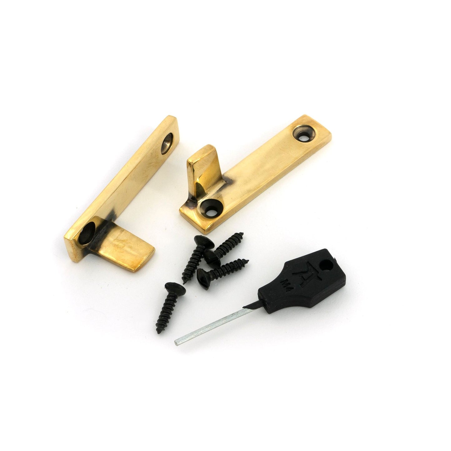 Night-Vent Locking Art Deco Fastener