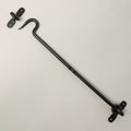 Black Cabin Hook and Eye Door Holder - 8 Sizes