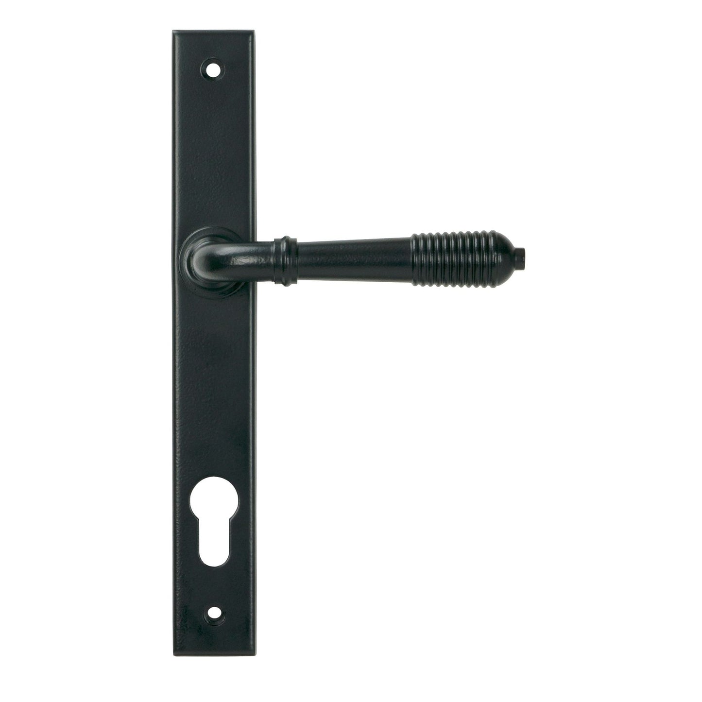 Reeded Slimline Lever Espag. Lock Set
