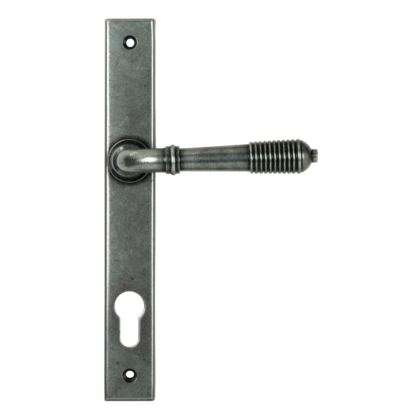 Reeded Slimline Lever Espag. Lock Set