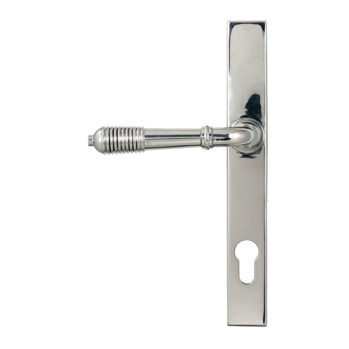 Reeded Slimline Lever Espag. Lock Set