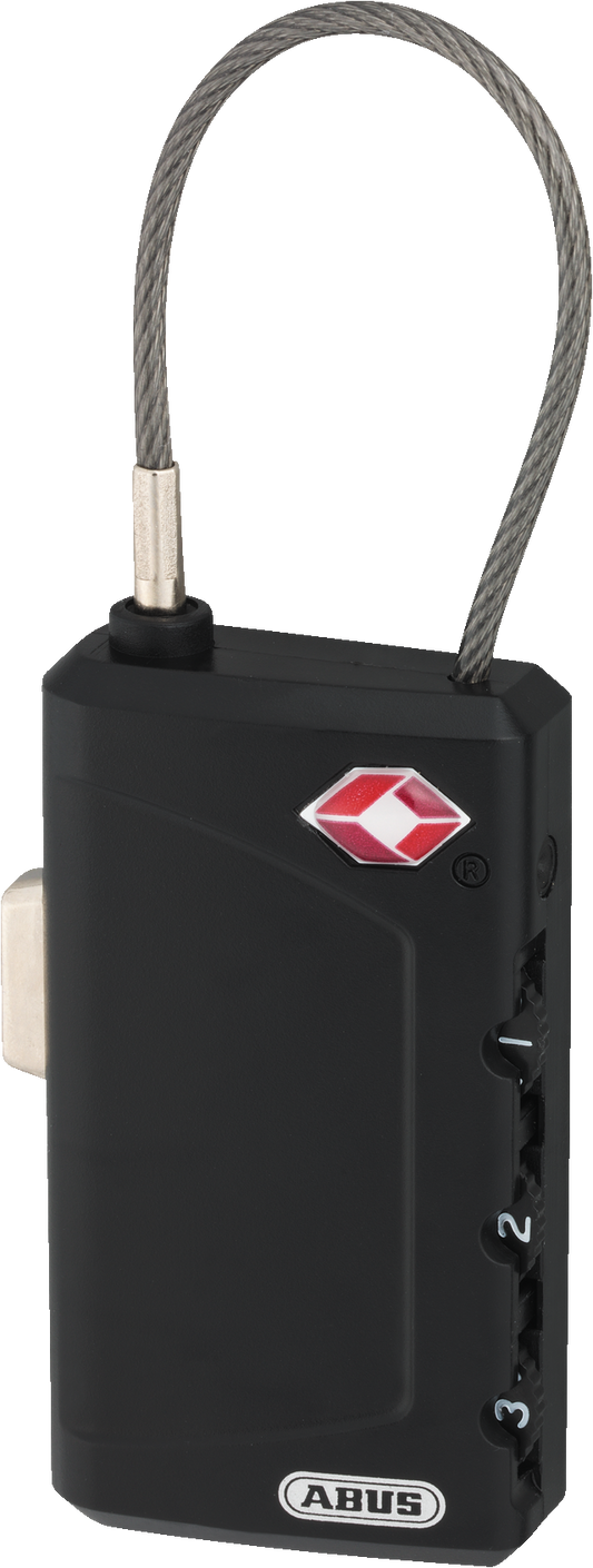 148TSA/30 – Lightweight TSA Combination Padlock with Cable & Name Tag