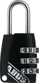 155 Series – Small Leisure Combination Padlock 3 Digit Code (Compact Size) Black Love Handles uk