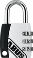 155 Series – Small Leisure Combination Padlock 3 Digit Code (Standard Size) White Love Handles uk