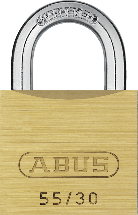 Brass 55 Series – Classic Solid Brass Padlock 55/30 Love Handles uk