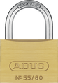 Brass 55 Series – Classic Solid Brass Padlock 55/60 Love Handles uk