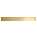 Solid Brass Straight Knurled Kitchen Pull Handles & Knobs - Satin Brass Finish