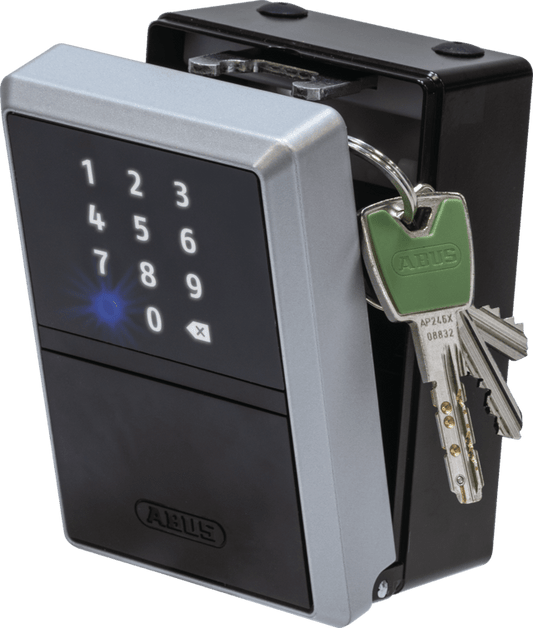 KeyGarage™ ONE 787 – Smart App-Controlled Wall Mounted Key Storage Box Love Handles uk