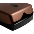 Myriad Matte Black Recycled Hand Towel Dispenser Brass Love Handles uk