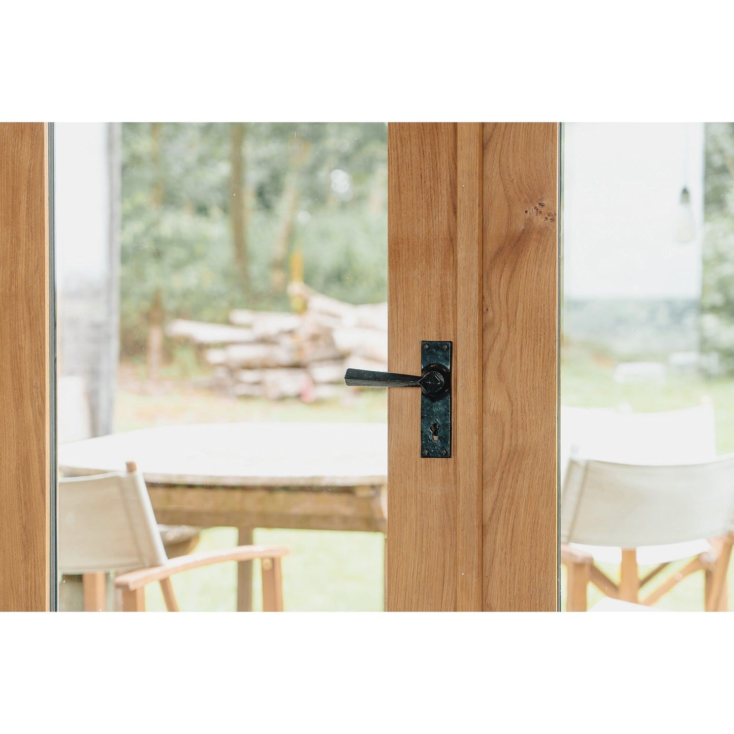 Straight Lever Lock Set