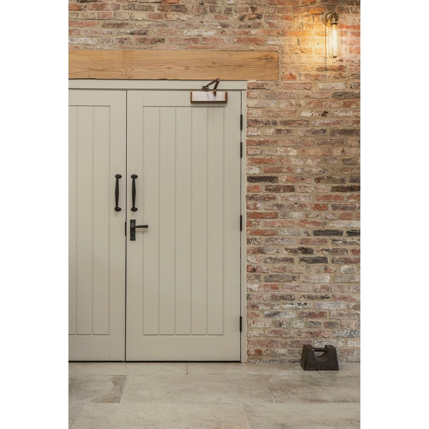 Straight Lever Lock Set