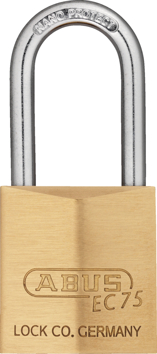 Brass 75 & 75IB Series – Traditional Brass Padlock with Reversible Key