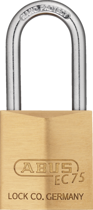 Brass 75 & 75IB Series – Traditional Brass Padlock with Reversible Key