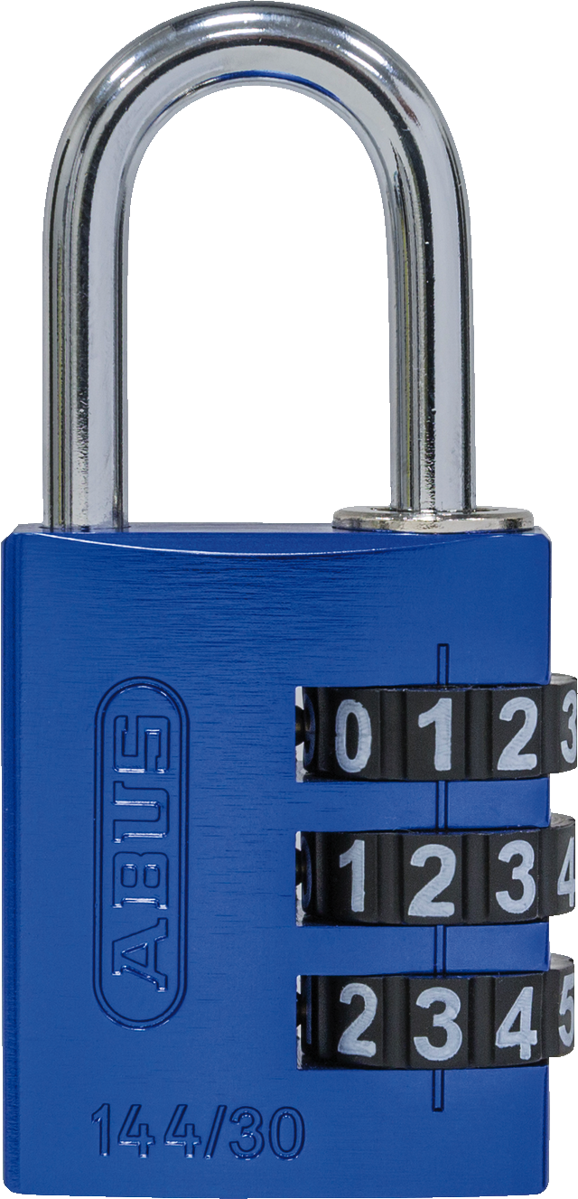 144 Series – Solid Aluminium Combination Padlock
