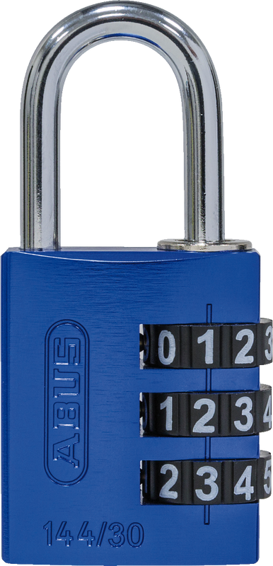 144 Series – Solid Aluminium Combination Padlock