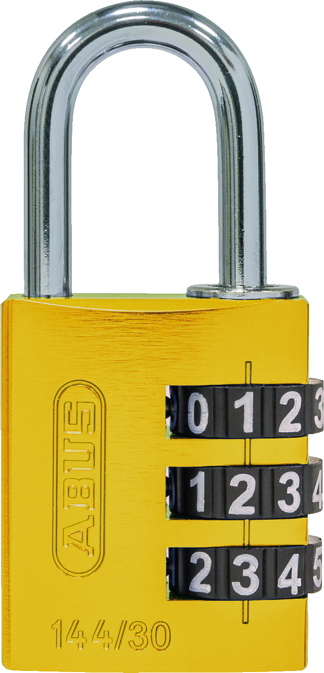 144 Series – Solid Aluminium Combination Padlock
