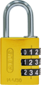 144 Series – Solid Aluminium Combination Padlock