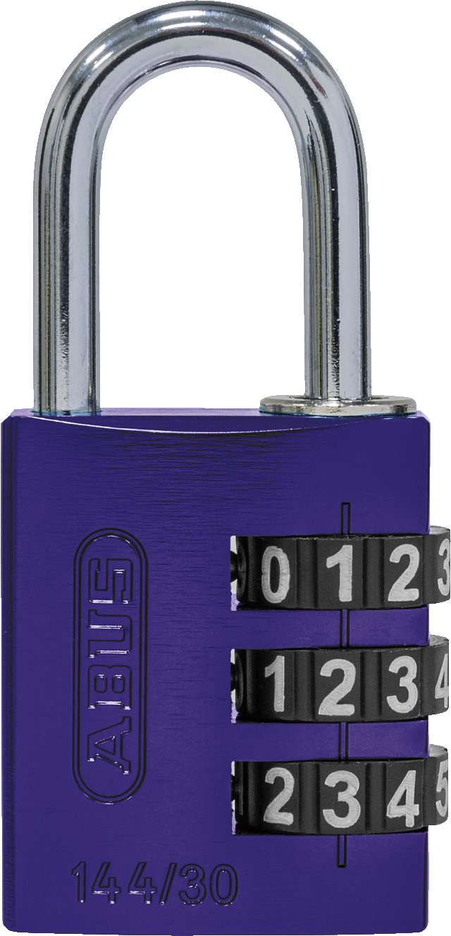 144 Series – Solid Aluminium Combination Padlock