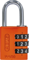 144 Series – Solid Aluminium Combination Padlock