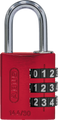 144 Series – Solid Aluminium Combination Padlock