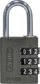 144 Series – Solid Aluminium Combination Padlock