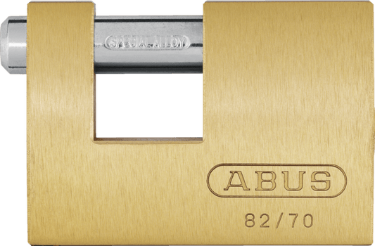 Monoblock 82 Series – Solid Brass Sliding Bolt Padlock 82/70 Love Handles uk