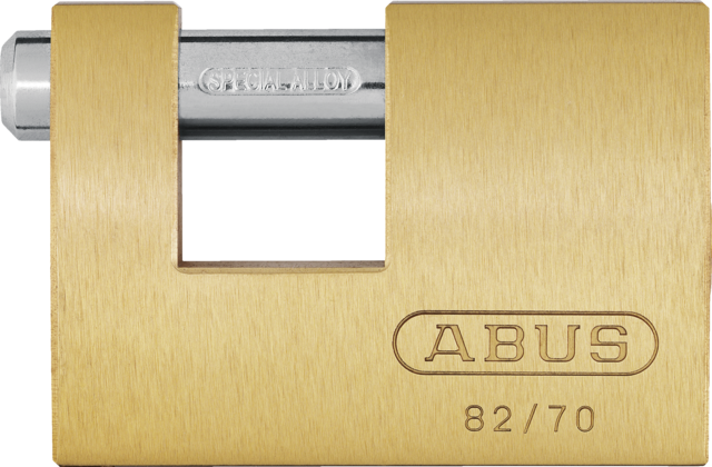 Monoblock 82 Series – Solid Brass Sliding Bolt Padlock