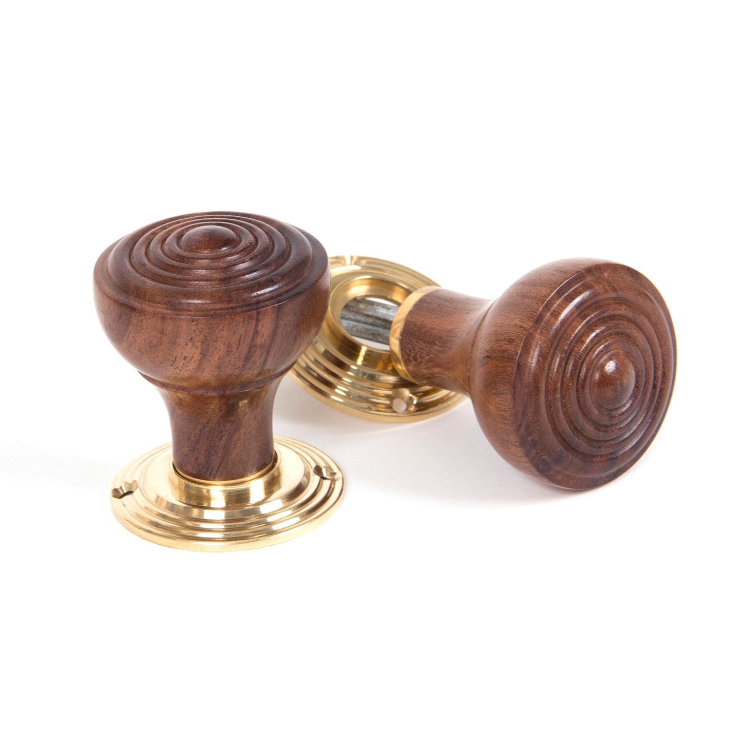 Ringed Mortice/Rim Knob Set