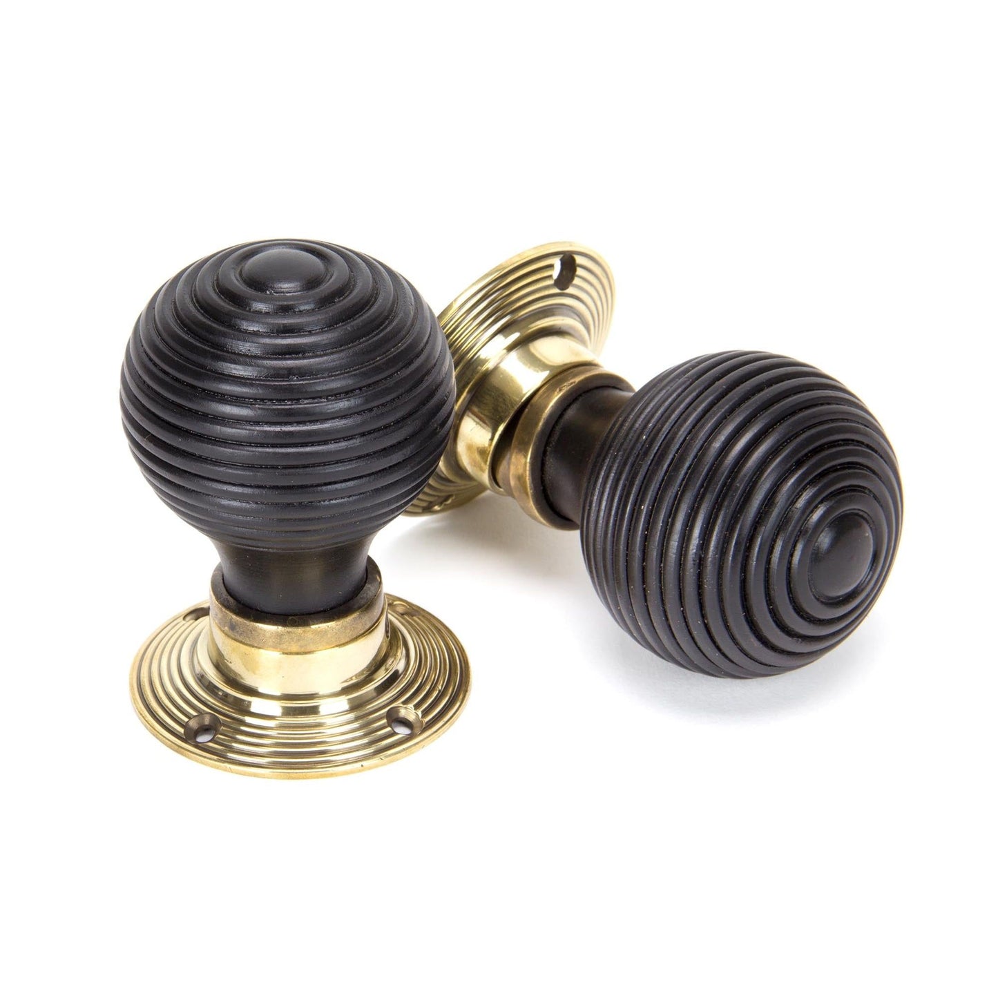 Wooden Beehive Mortice/Rim Knob Set