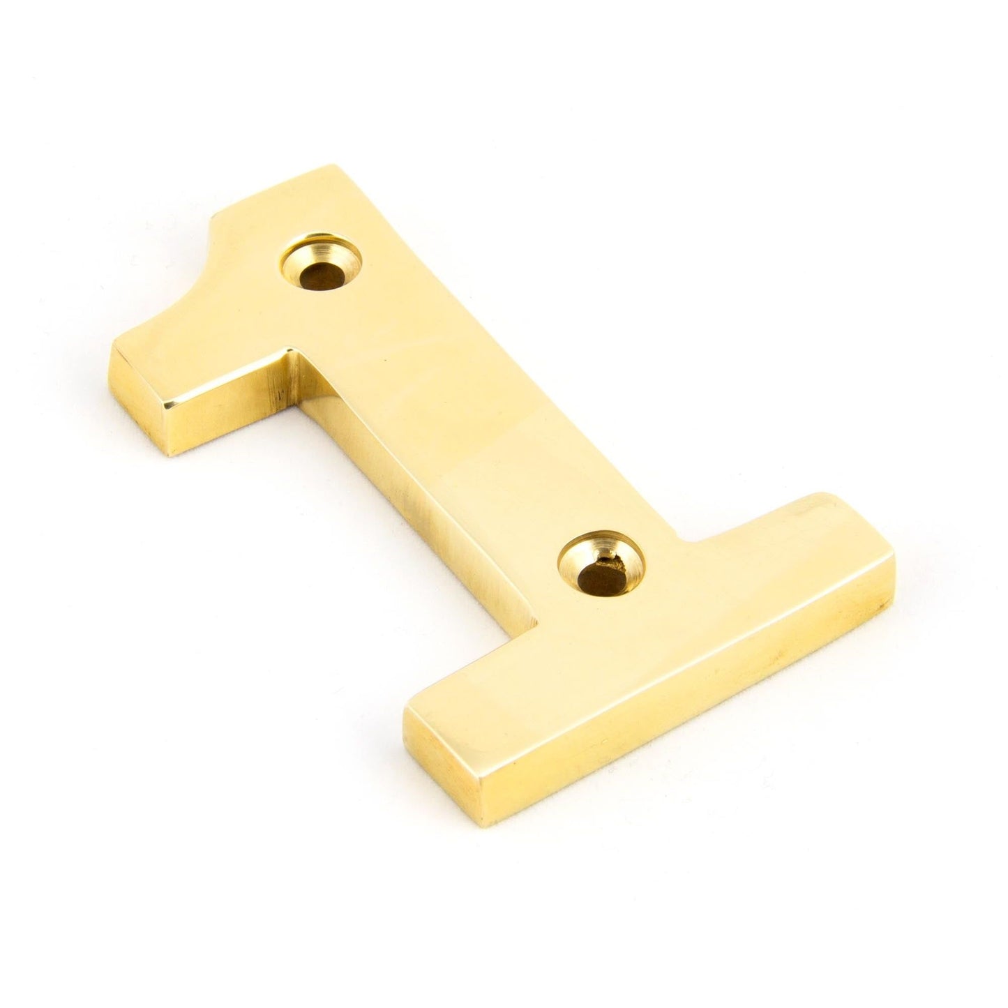 Polished Brass Numeral