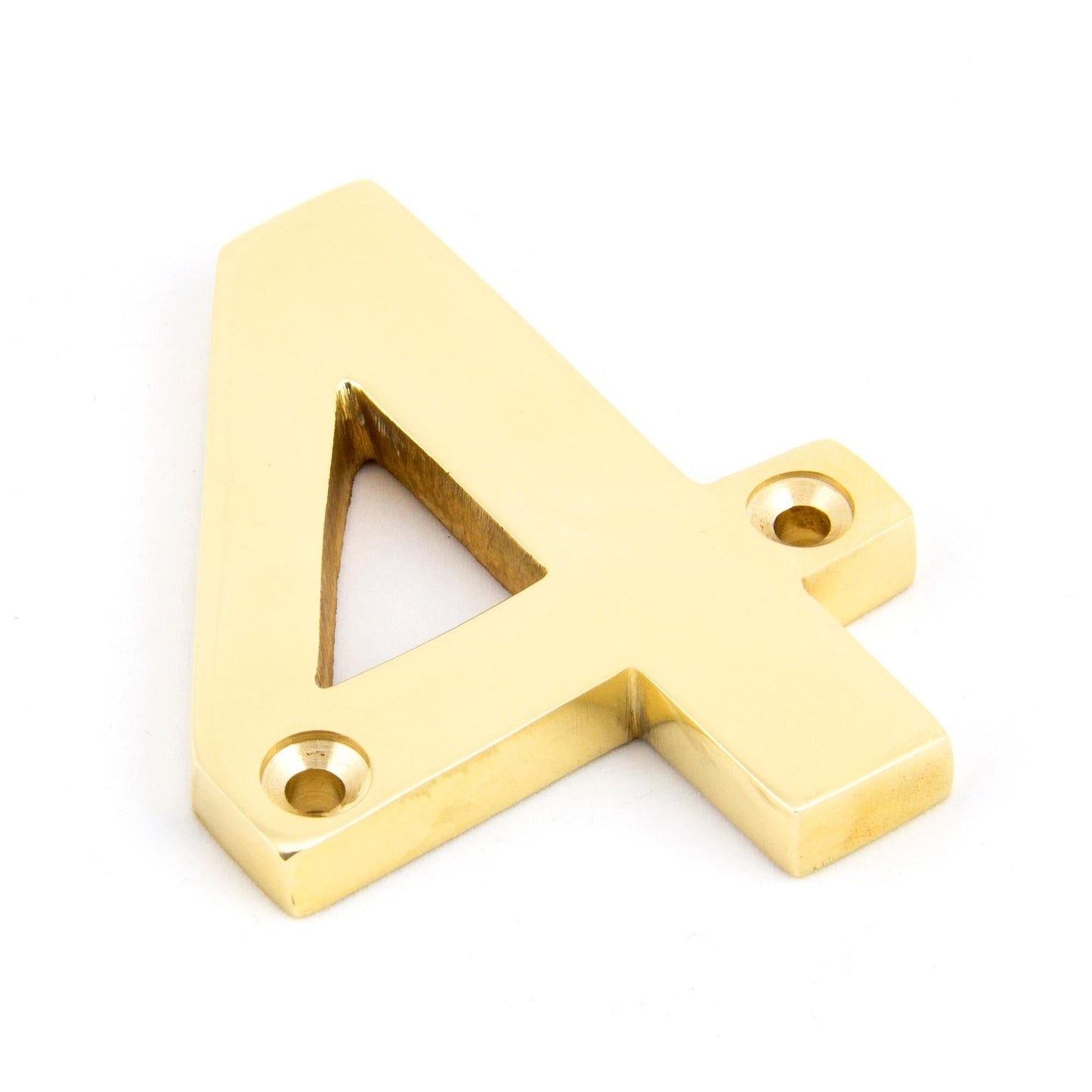 Polished Brass Numeral