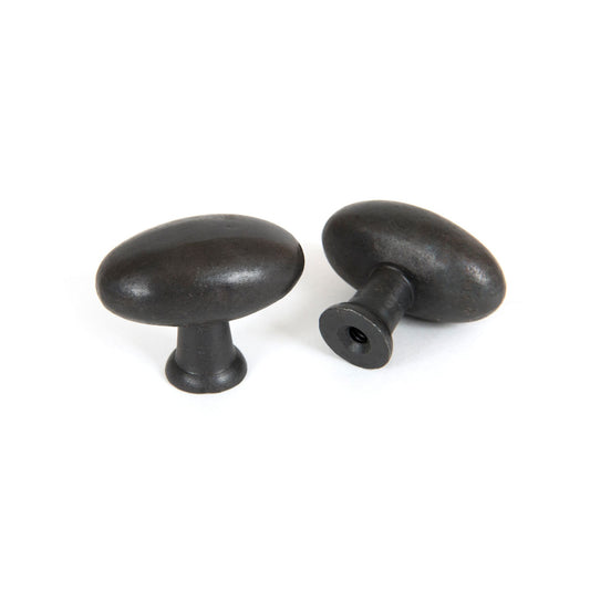 Oval Cabinet Knob (Blacksmith)