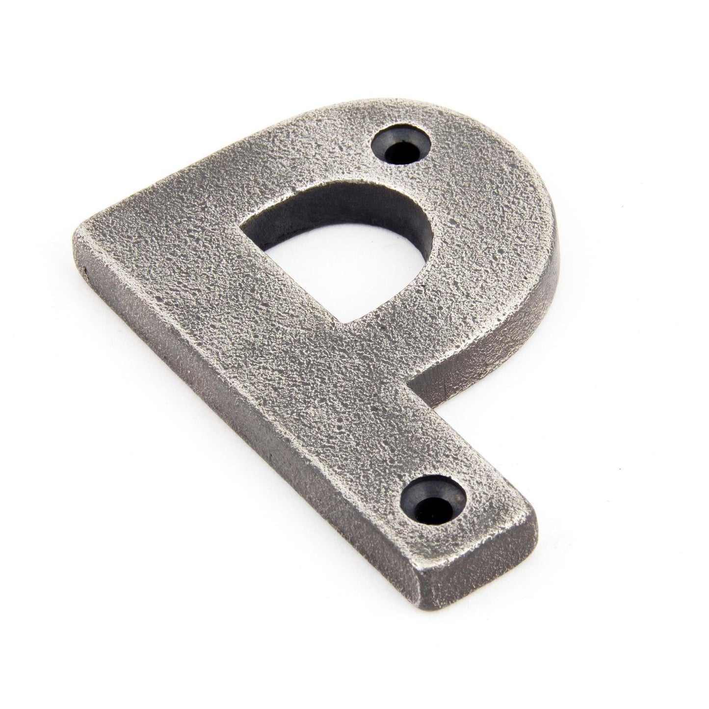 Antique Pewter Letter